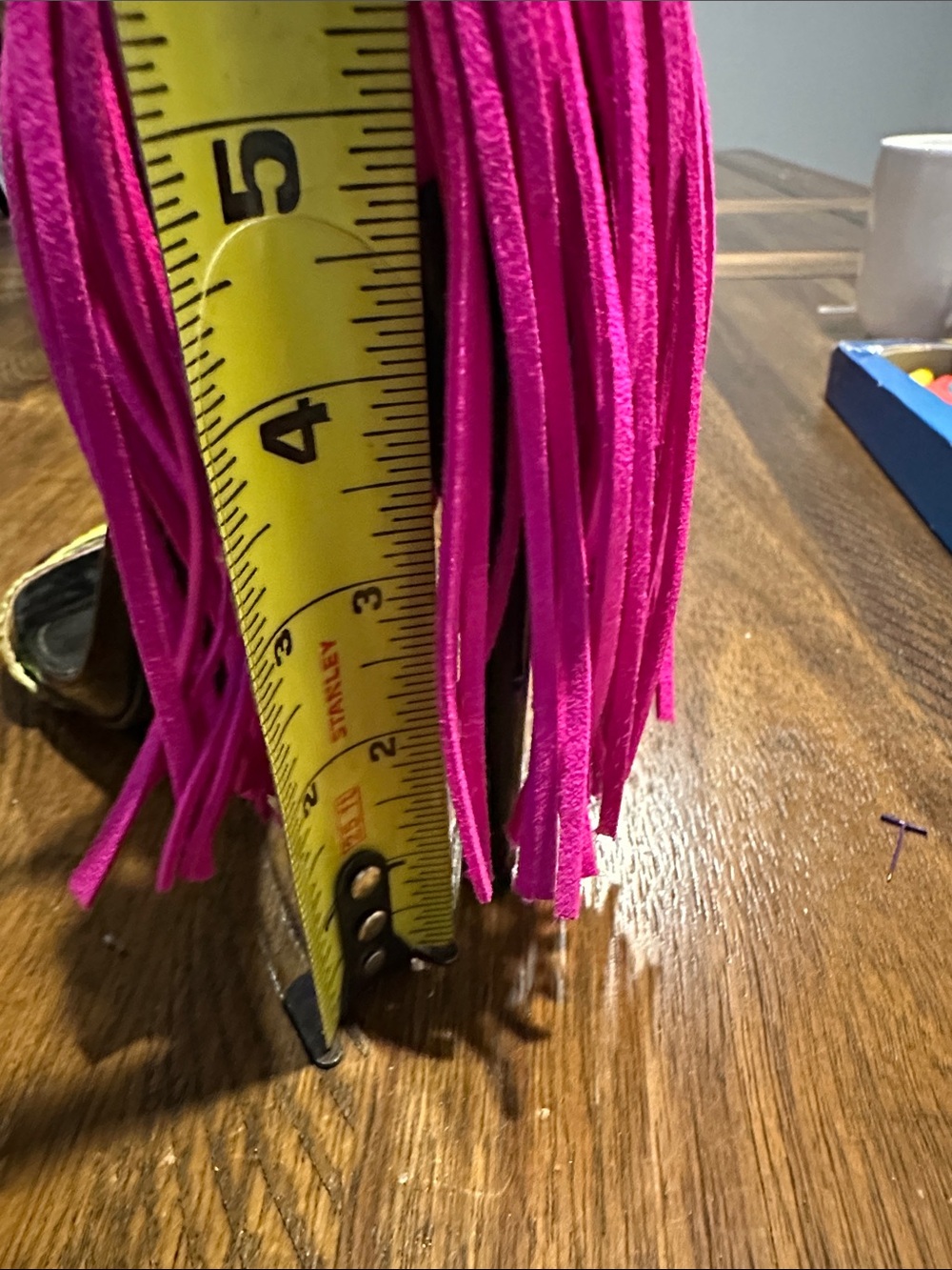 Steve Madden Neon Lime and Hot Pink Fringe T-Strap Heels - Picture 5 of 5